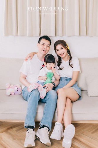 全家福,全家福照,拍全家福,親子寫真,母女寫真